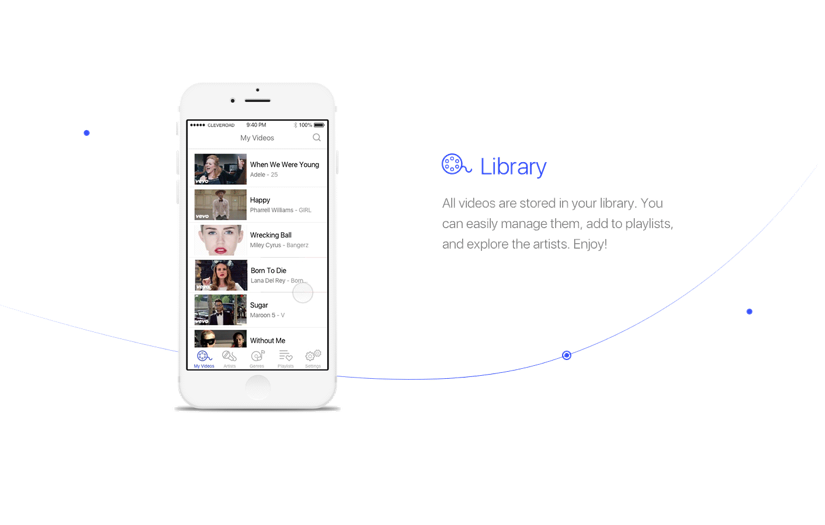 Vusic Redesign screenshot 5